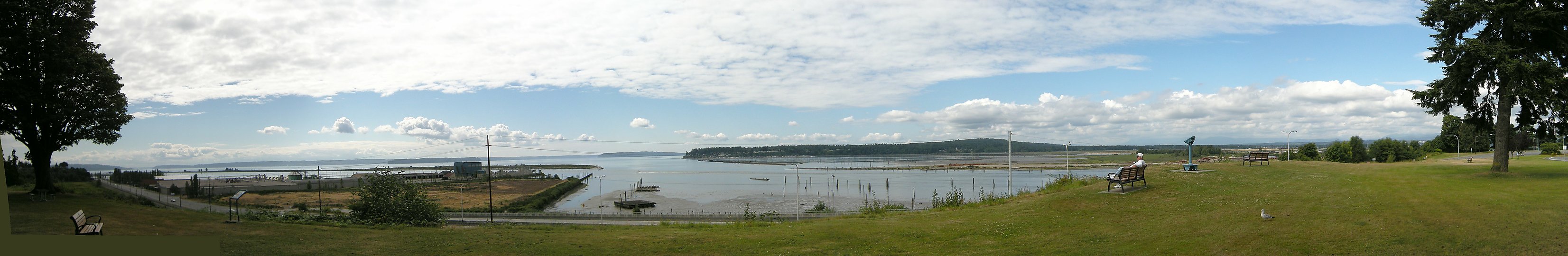 Everett, WA - Legion Park view pano3