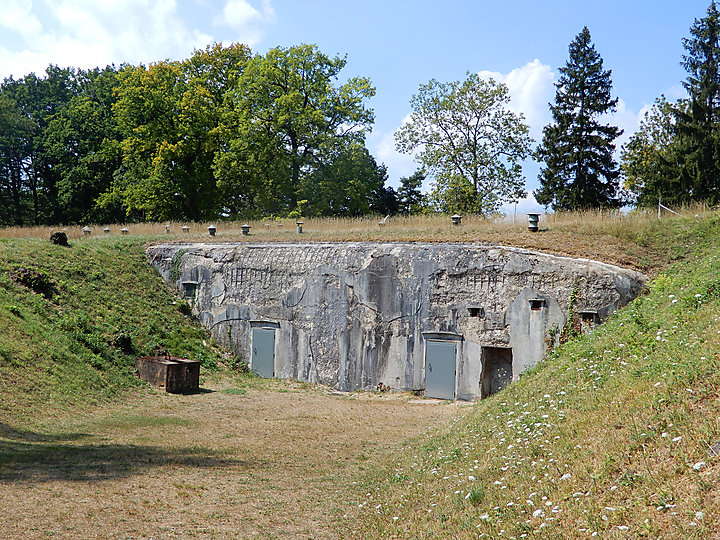 Fort de Mutzig - Sortie du bunker visitable